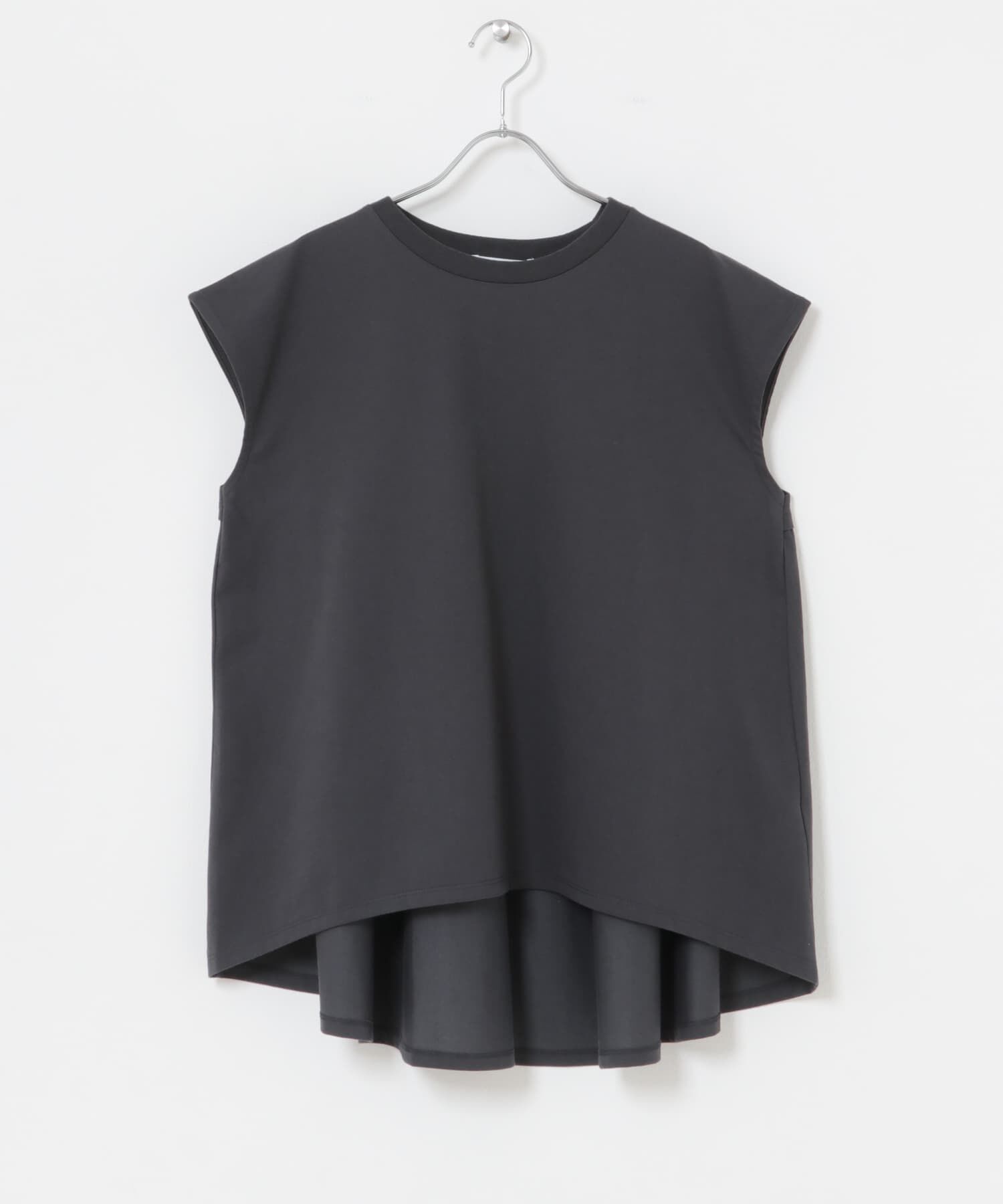 Sonny Label 「接触冷感バックフレアフレンチTシャツ」|Tシャツ・カットソー|