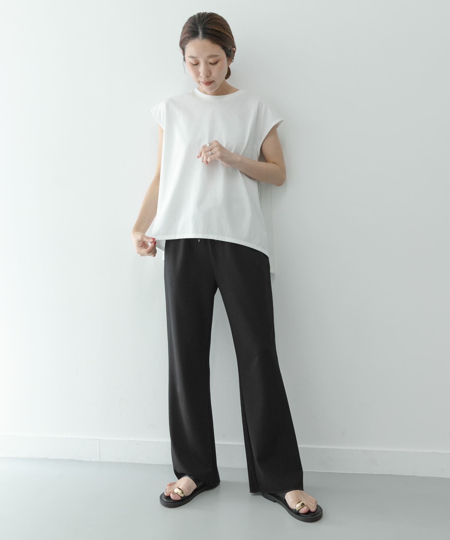 Sonny Label 「接触冷感ポンチイージーフレアパンツ」|その他|