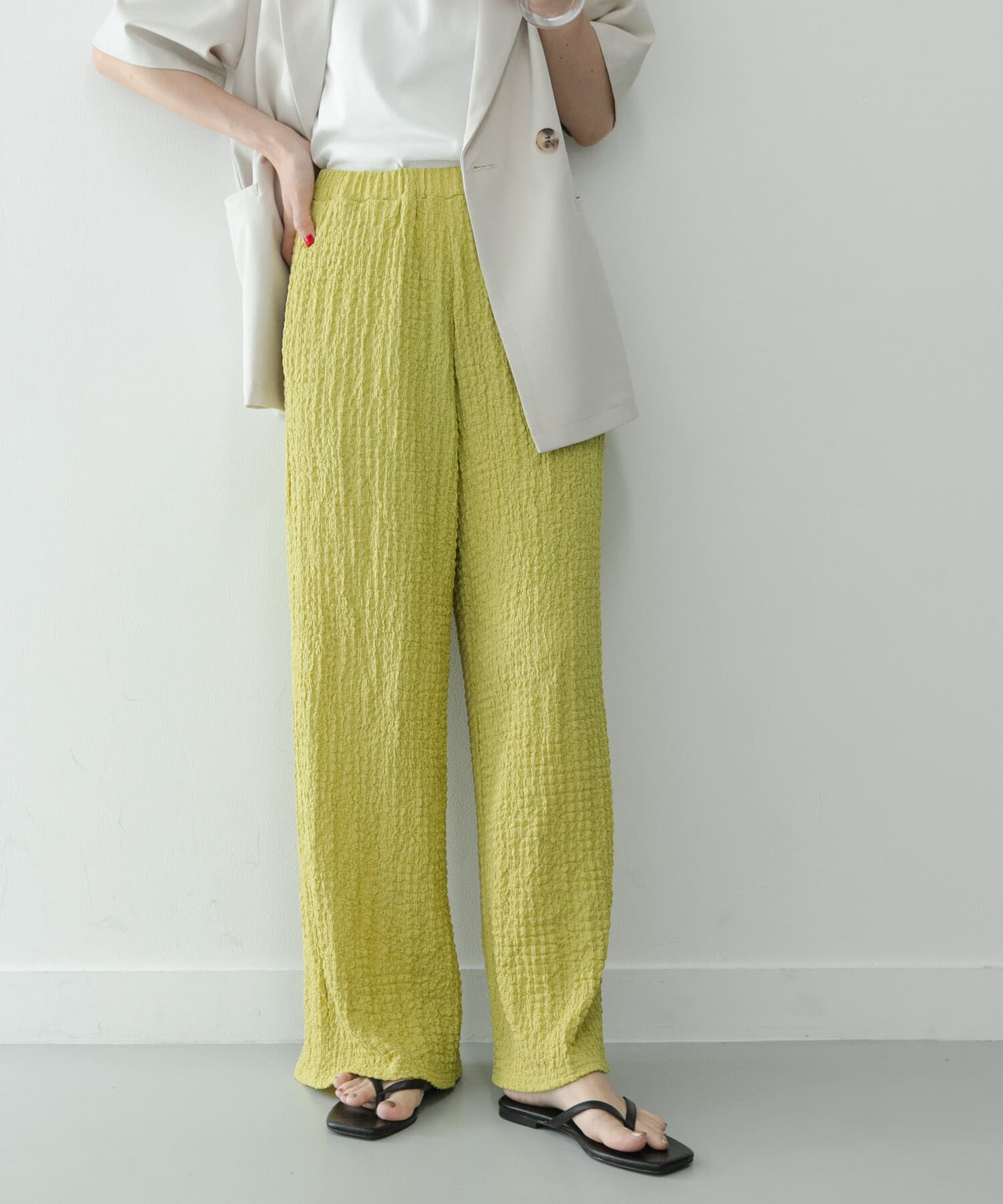 Sonny Label 「ドライタッチワッシャーカットイージーパンツ」|その他|