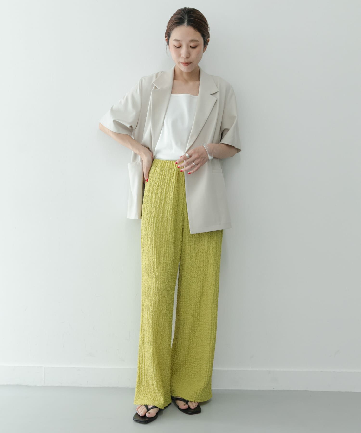 Sonny Label 「ドライタッチワッシャーカットイージーパンツ」|その他|