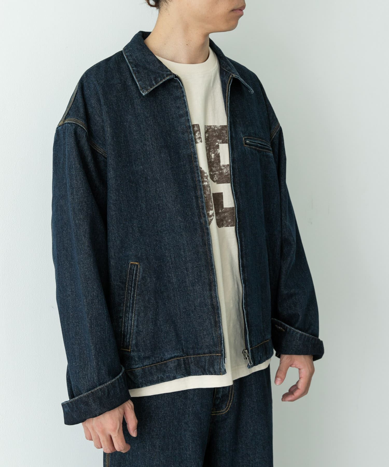 Sonny Label 「『別注』RED KAP&times;Sonny Label　デニムジップブルゾン」|デニムジャケット|
