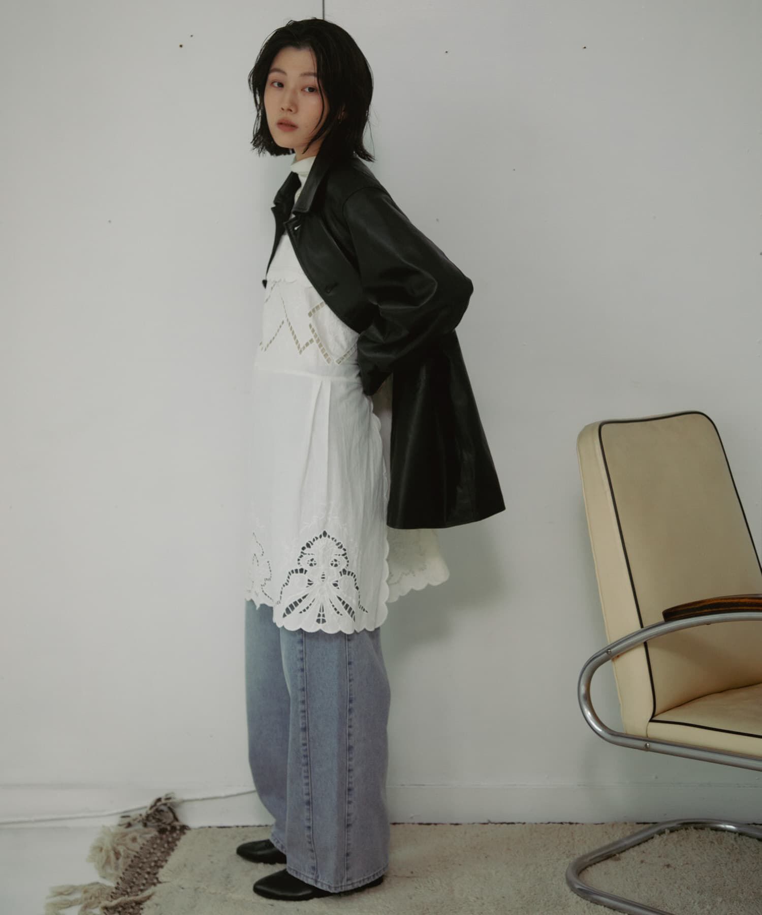 URBAN RESEARCH DOORS「Cotton Embroidery Tunic」|その他|