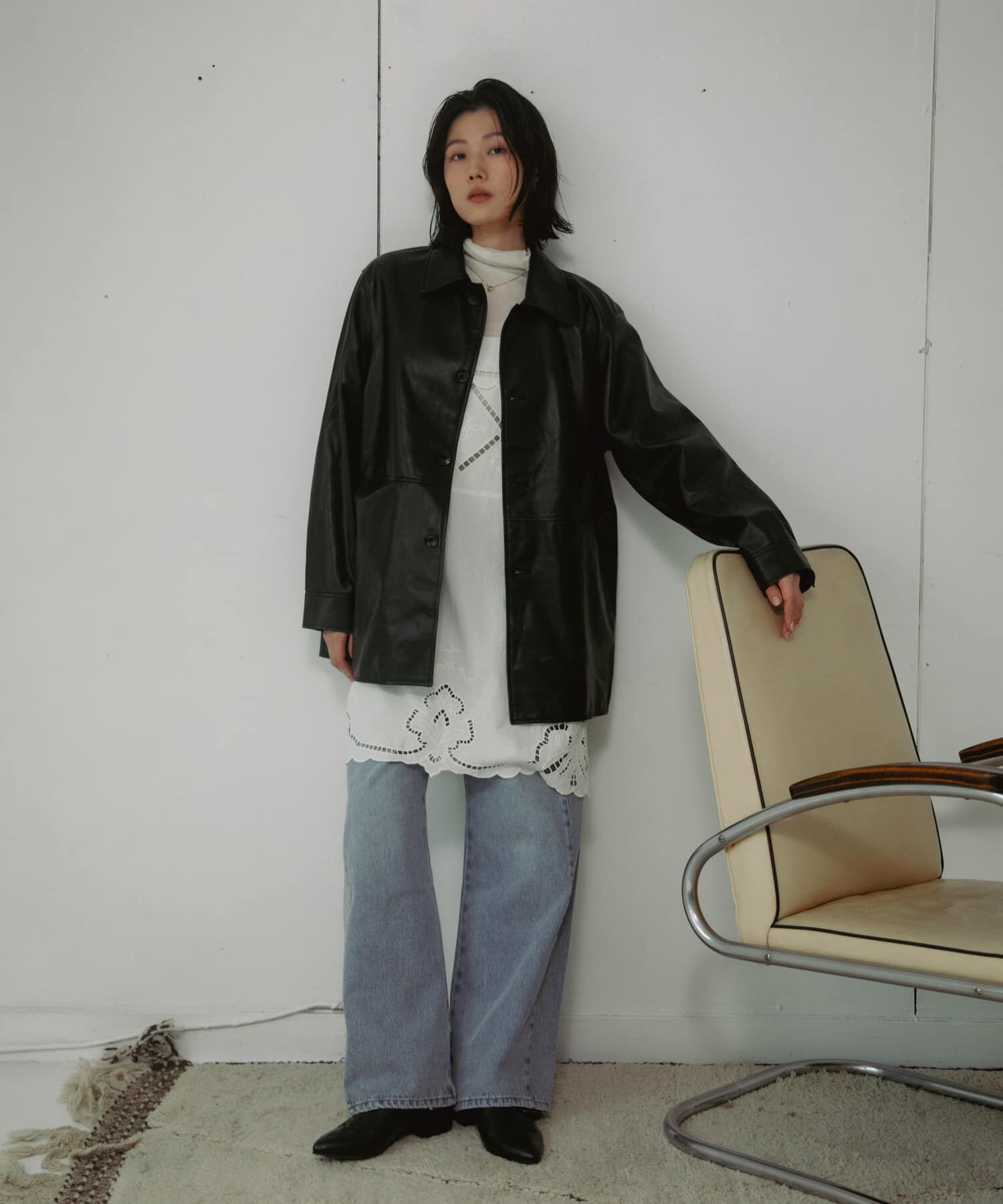 URBAN RESEARCH DOORS「Sheep Leather Jacket」|その他|
