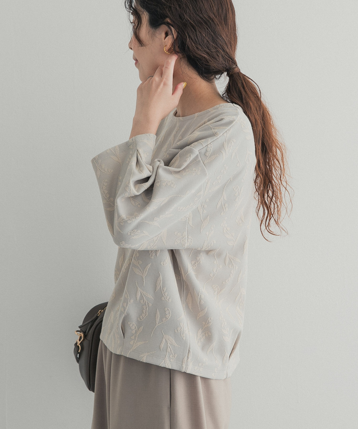 URBAN RESEARCH DOORS「ジャガード5分袖プルオーバー」|その他|