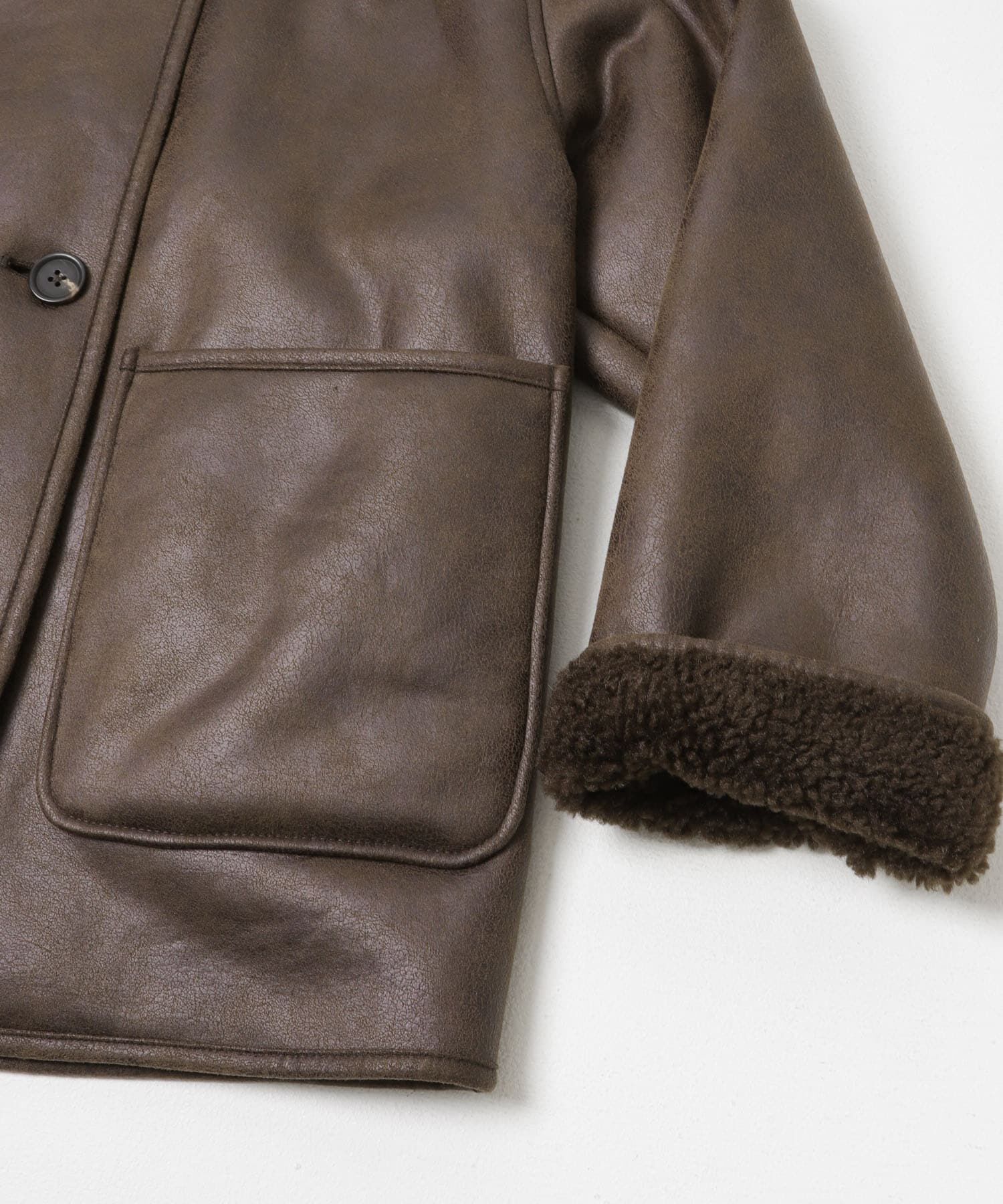 Sonny Label 「リバーシブルフェイクムートンボアコート」|その他|