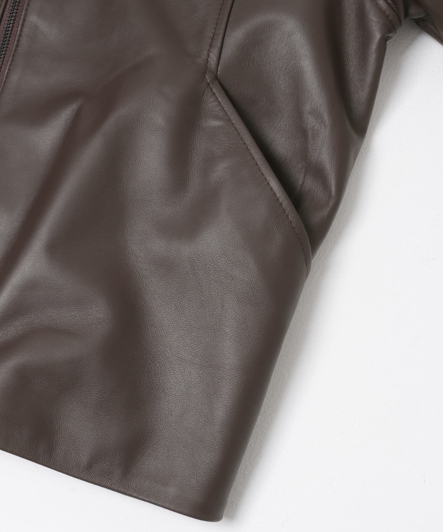 URBAN RESEARCH ROSSO「シープレザーzipブルゾン」|その他|