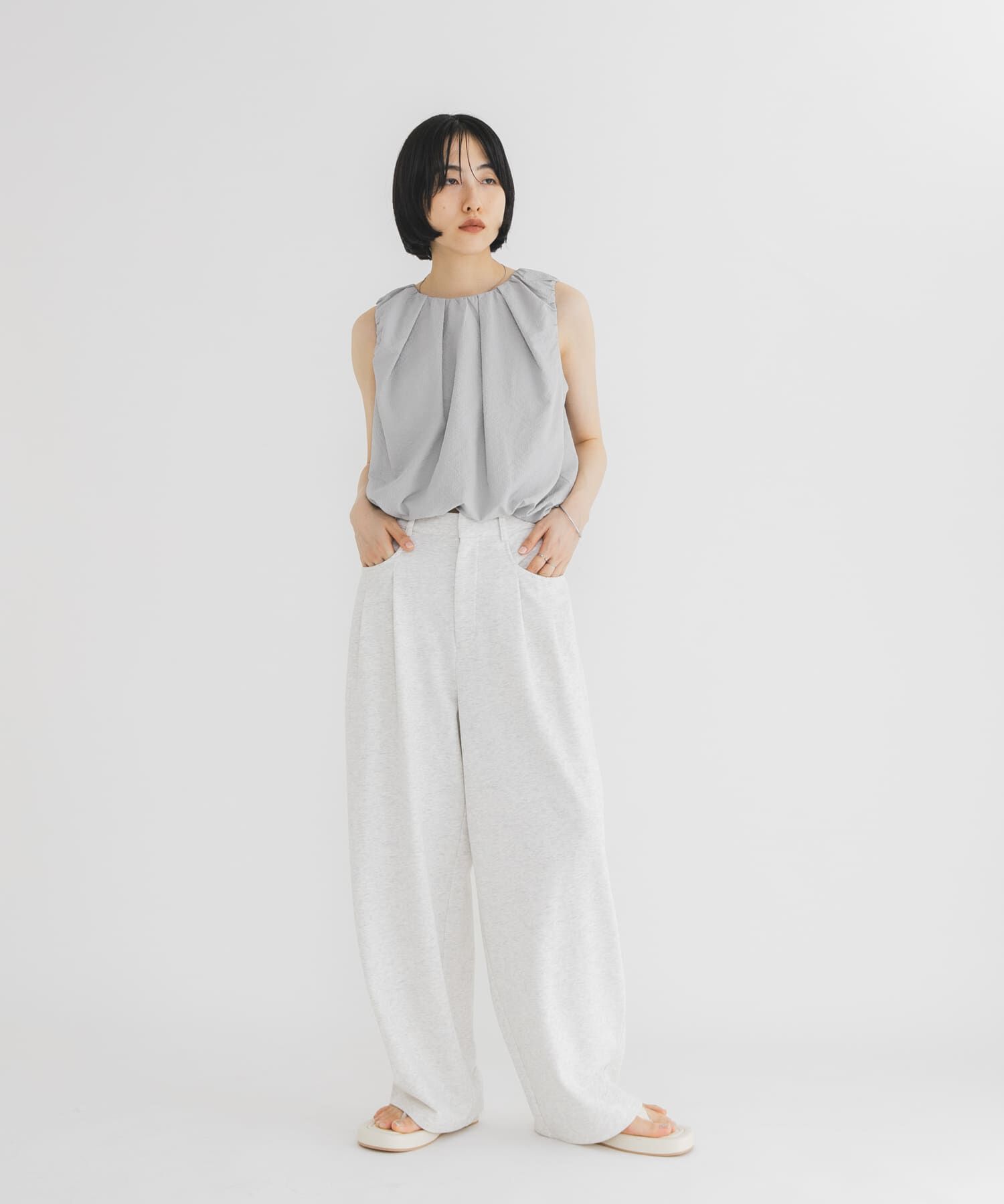  「ダブルタックスウェットパンツ」|その他|