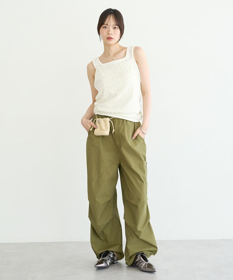 earth music&ecology「ミニ巾着ポーチショルダー」|ポーチ|