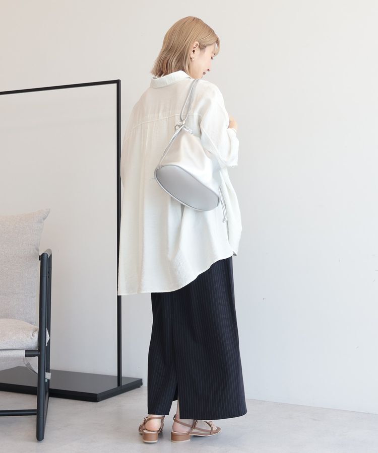 AMERICAN HOLIC「【WEB限定】接触冷感Wポケットシャツチュニック」|シャツ・ブラウス|