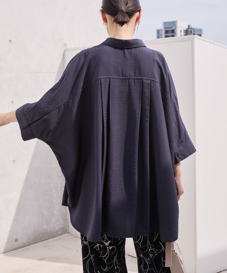 AMERICAN HOLIC「【WEB限定】接触冷感Wポケットシャツチュニック」|シャツ・ブラウス|