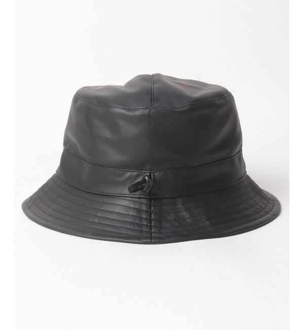 allureville「【GRILLO(グリーロ)】 ECO LEATHER BUCKET HAT」|ハット|