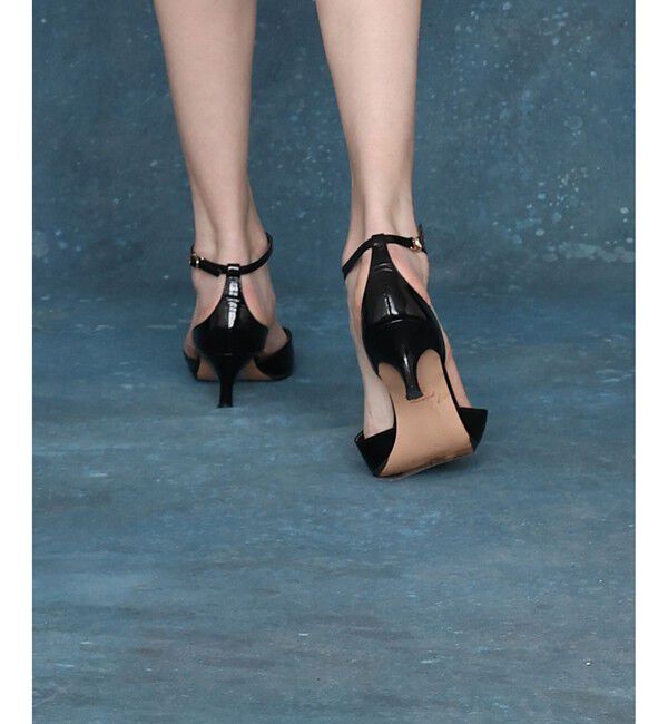 LOULOU WILLOUGHBY「【LOULOU WILLOUGHBY】ポインテッドアンクルパンプス」|パンプス|