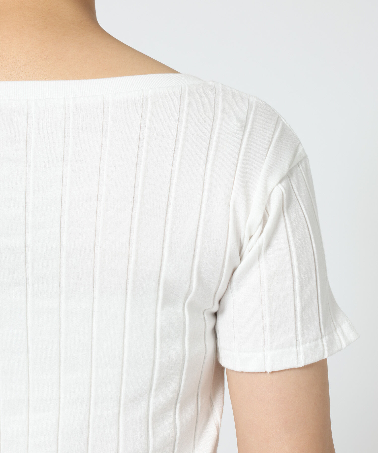  「【YOUNG＆OLSEN】＜別注＞2WAYリブTEE」|Tシャツ・カットソー|