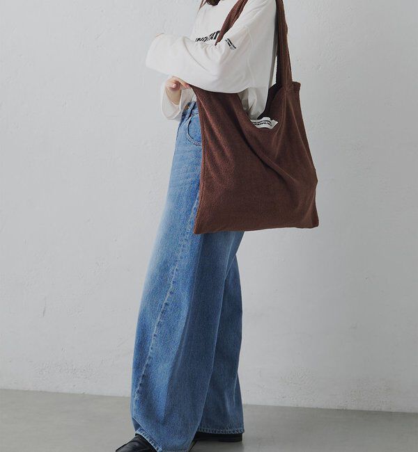  「【F&B】パイルBIGトートBAG」|ショルダー・メッセンジャー|