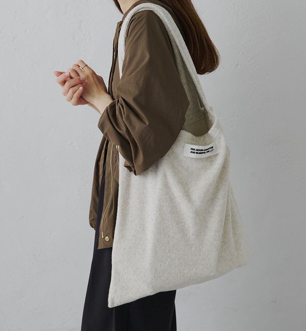  「【F&B】パイルBIGトートBAG」|ショルダー・メッセンジャー|