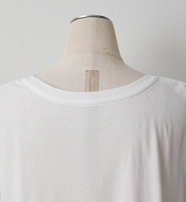  「レースヘムノースリーブカットソー」|Tシャツ・カットソー|