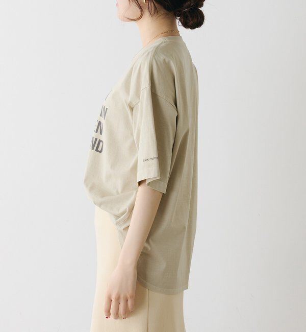  「オーガニックコットンロゴプリントT」|Tシャツ・カットソー|