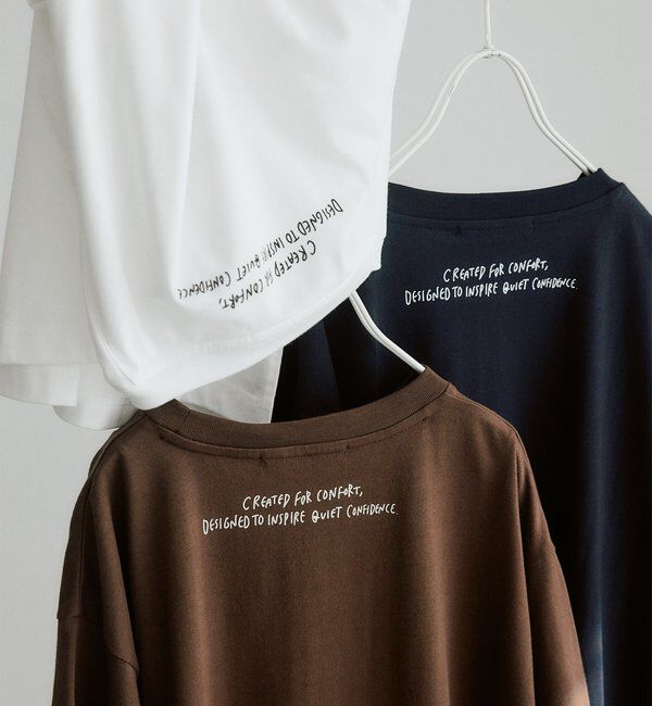  「【＠kokiminitaコラボ】ロゴプリント&times;ロゴ刺繍Tシャツ」|Tシャツ・カットソー|
