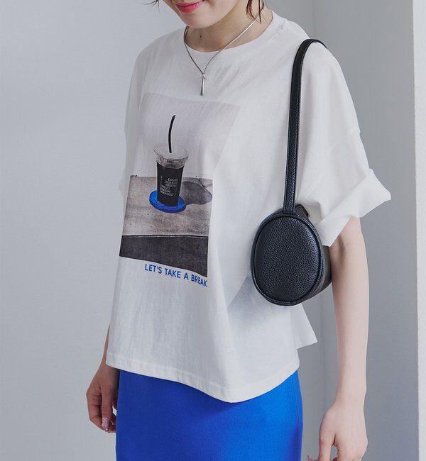  「コーヒーフォトプリントTシャツ」|プルオーバー|