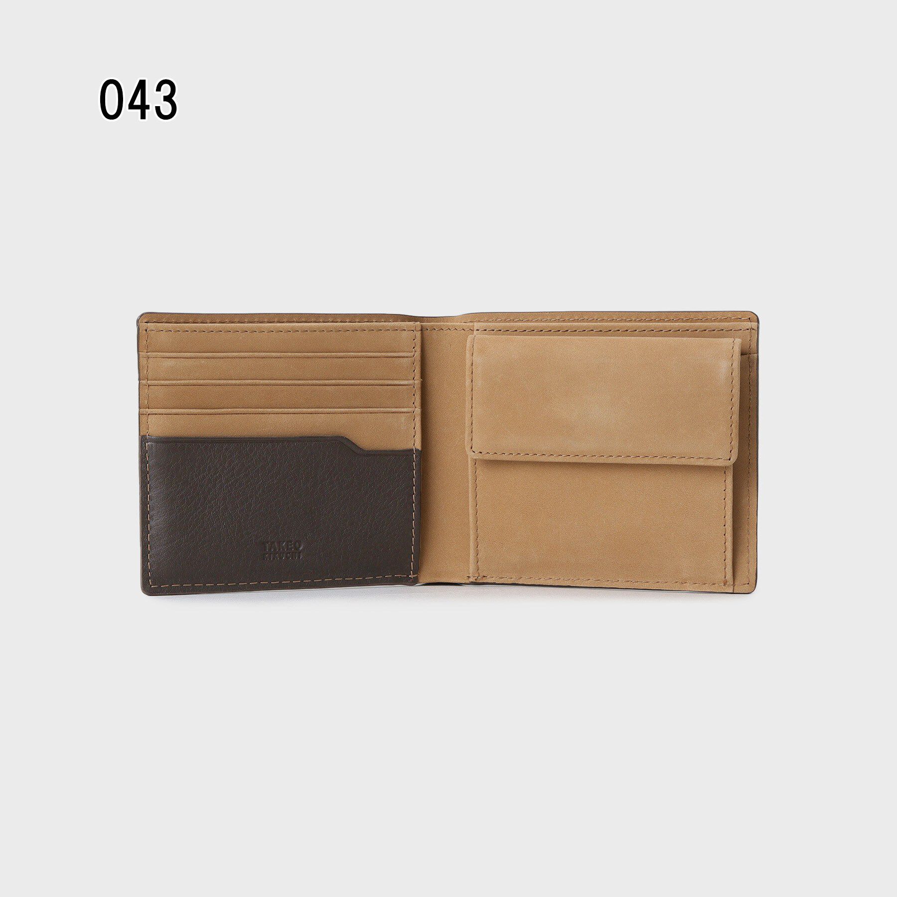 TAKEO KIKUCHI「【姫路産レザー】ソフトタッチキップ2つ折り財布」|財布|