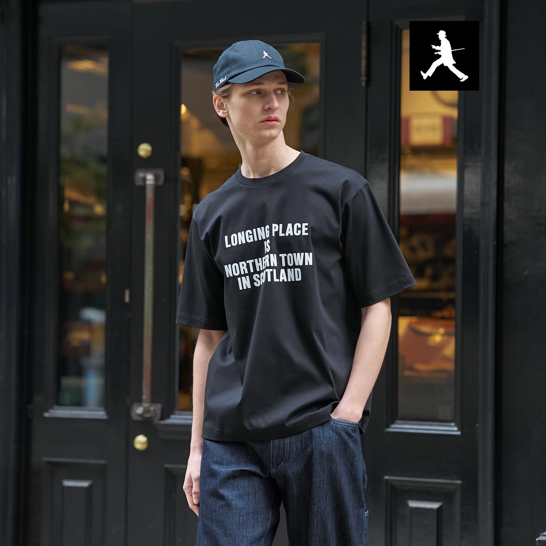 TAKEO KIKUCHI「【BOWLER HAT LABEL】アイスクリアコットン バッククロスピストル 半袖Tシャツ」|Tシャツ・カットソー|