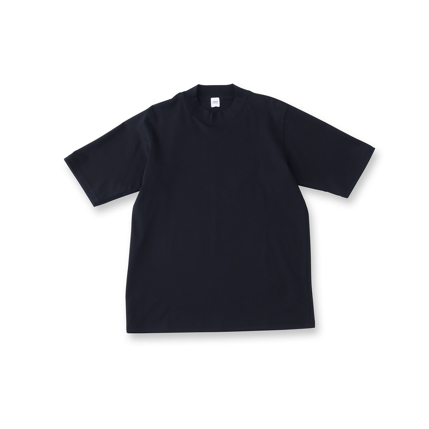 TAKEO KIKUCHI「【接触冷感】アイスクリアコットン モックネック Tシャツ」|Tシャツ・カットソー|