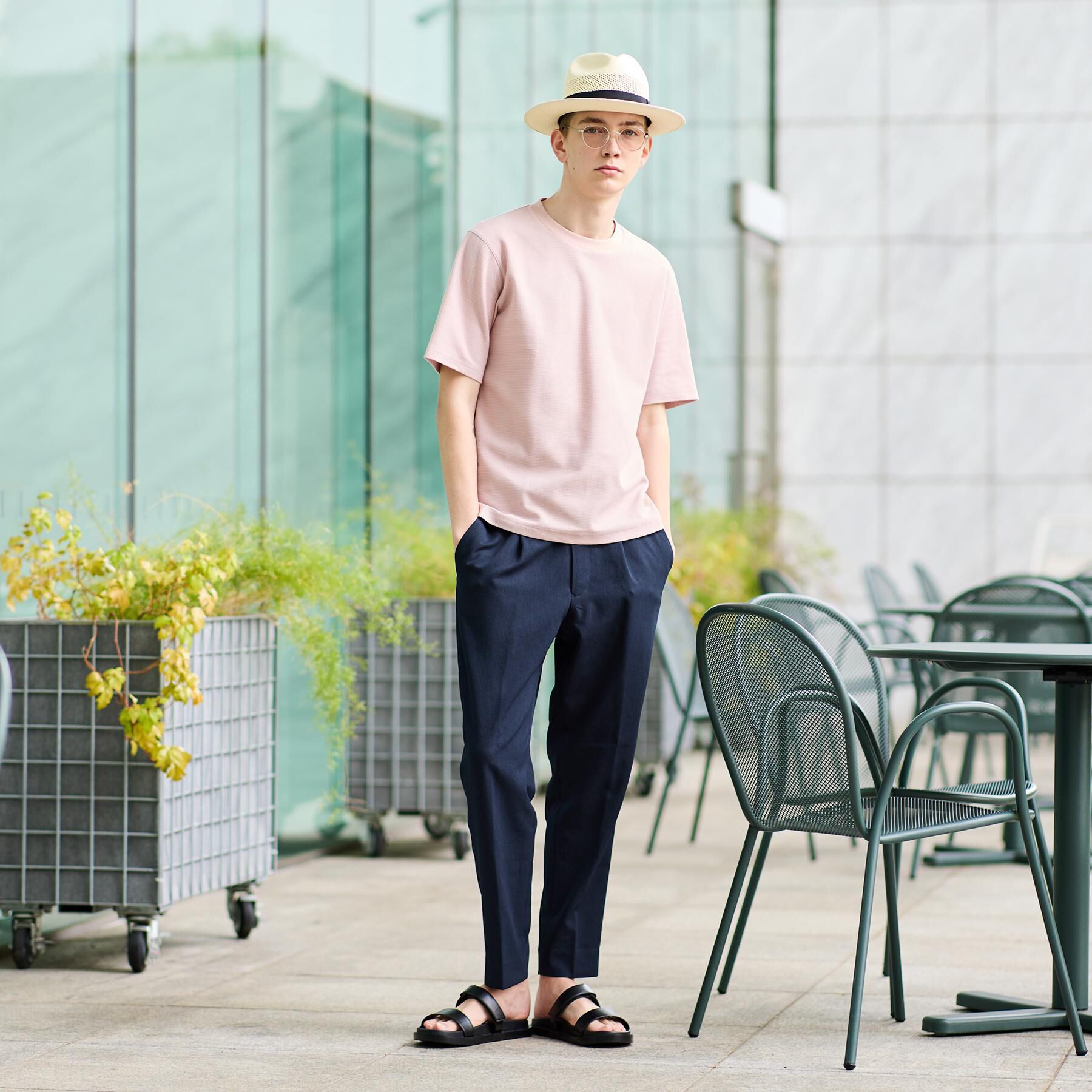TAKEO KIKUCHI「【抗菌防臭】ステイフレッシュ Tシャツ」|Tシャツ・カットソー|