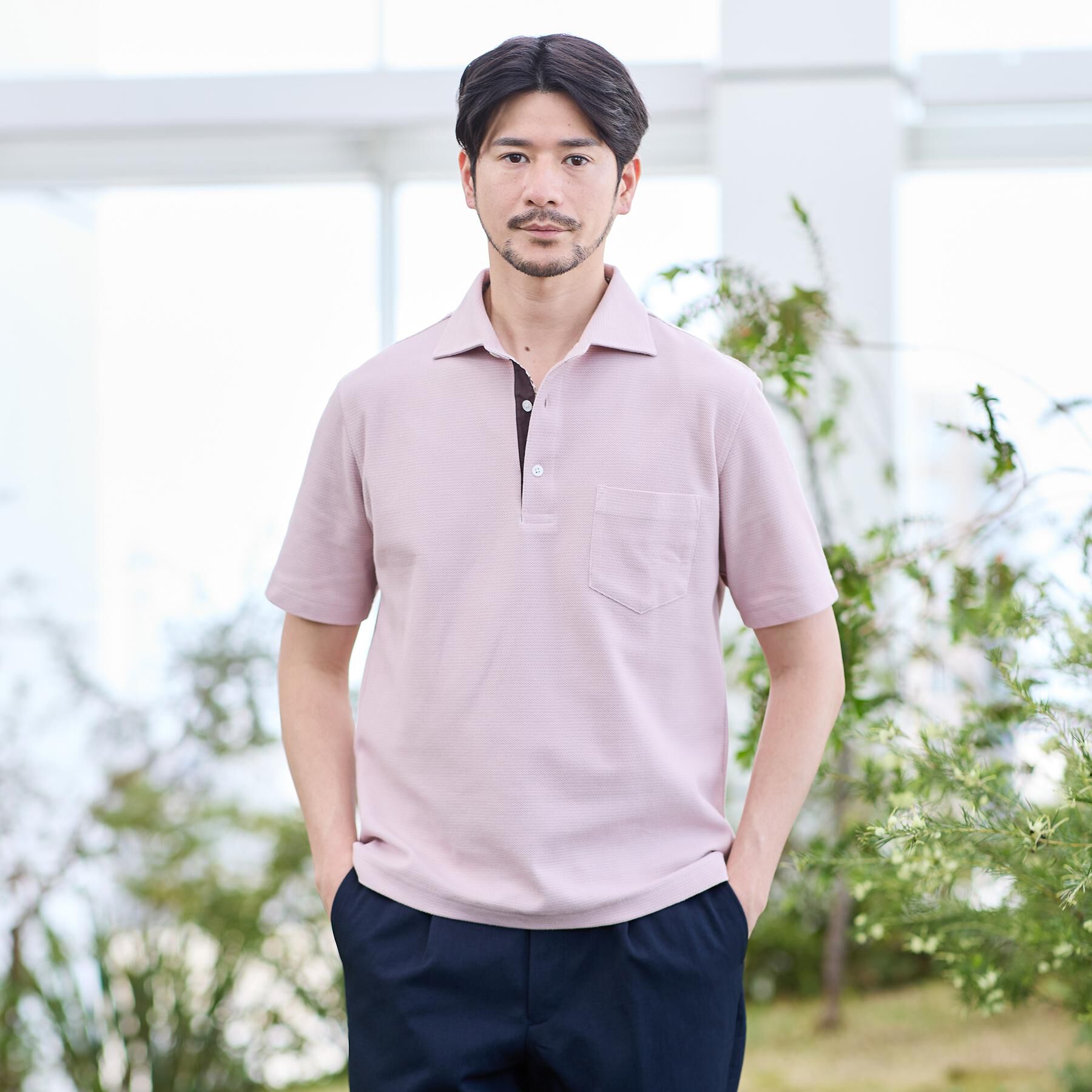 TAKEO KIKUCHI「【抗菌防臭】ステイフレッシュ ポロシャツ」|ポロシャツ|