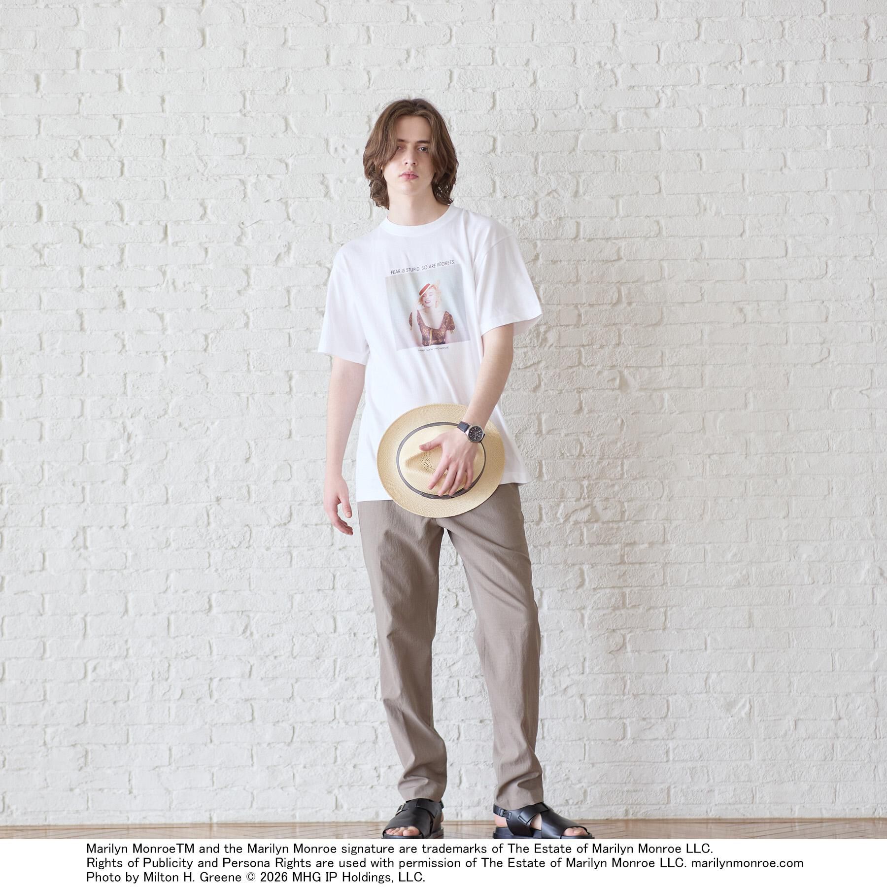 TAKEO KIKUCHI「【別注】マリリン・モンロー/フォトTシャツ」|Tシャツ・カットソー|