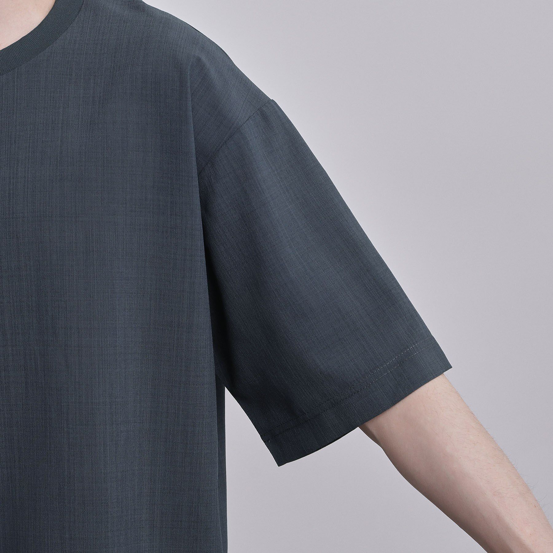 tk.TAKEO KIKUCHI「AIRY DRYクルーネックTシャツ/吸水速乾/UVカット/マシーンウォッシャブル/洗濯可/イージー」|シャツ・ブラウス|