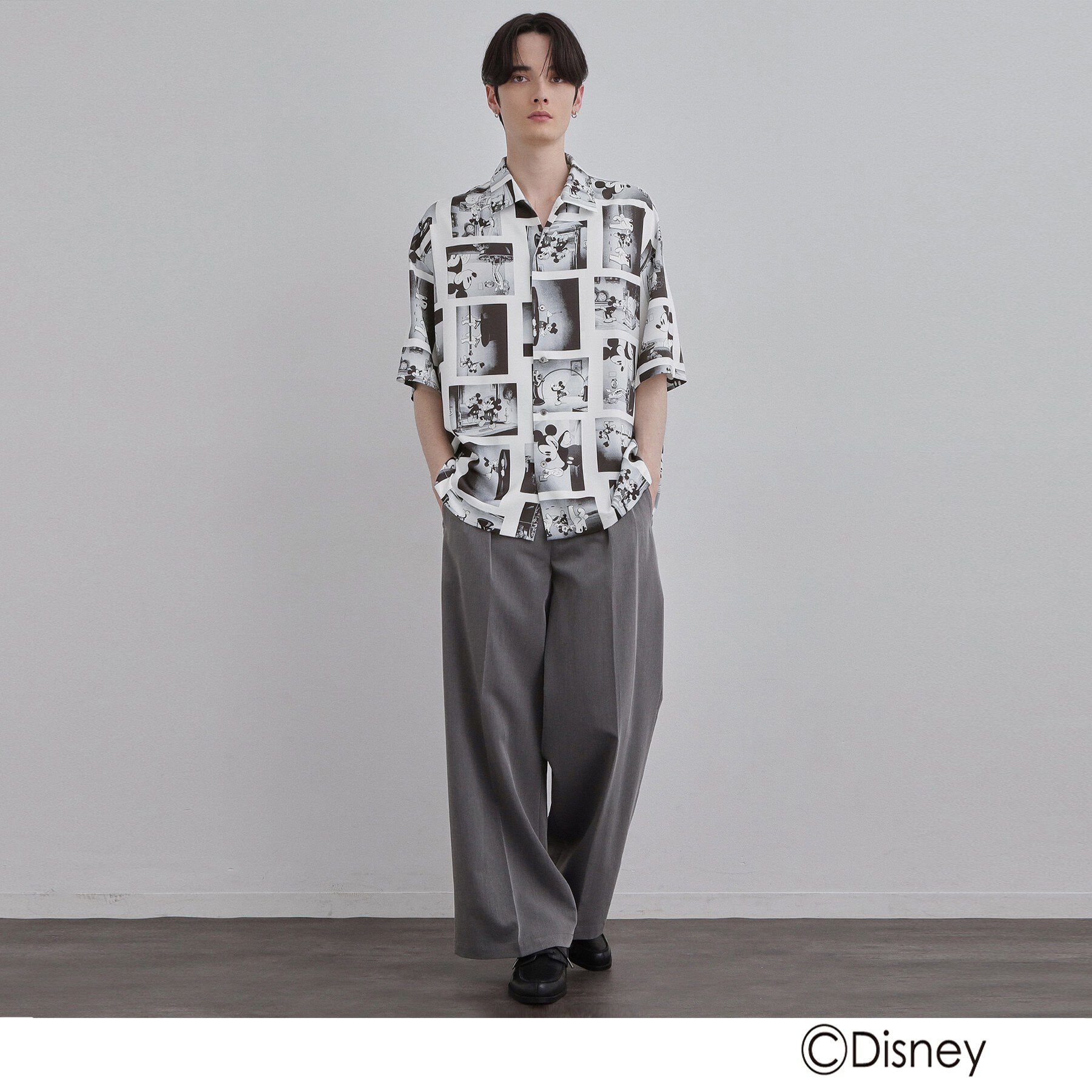 tk.TAKEO KIKUCHI「Disney capsule collection 総柄シャツ」|シャツ・ブラウス|