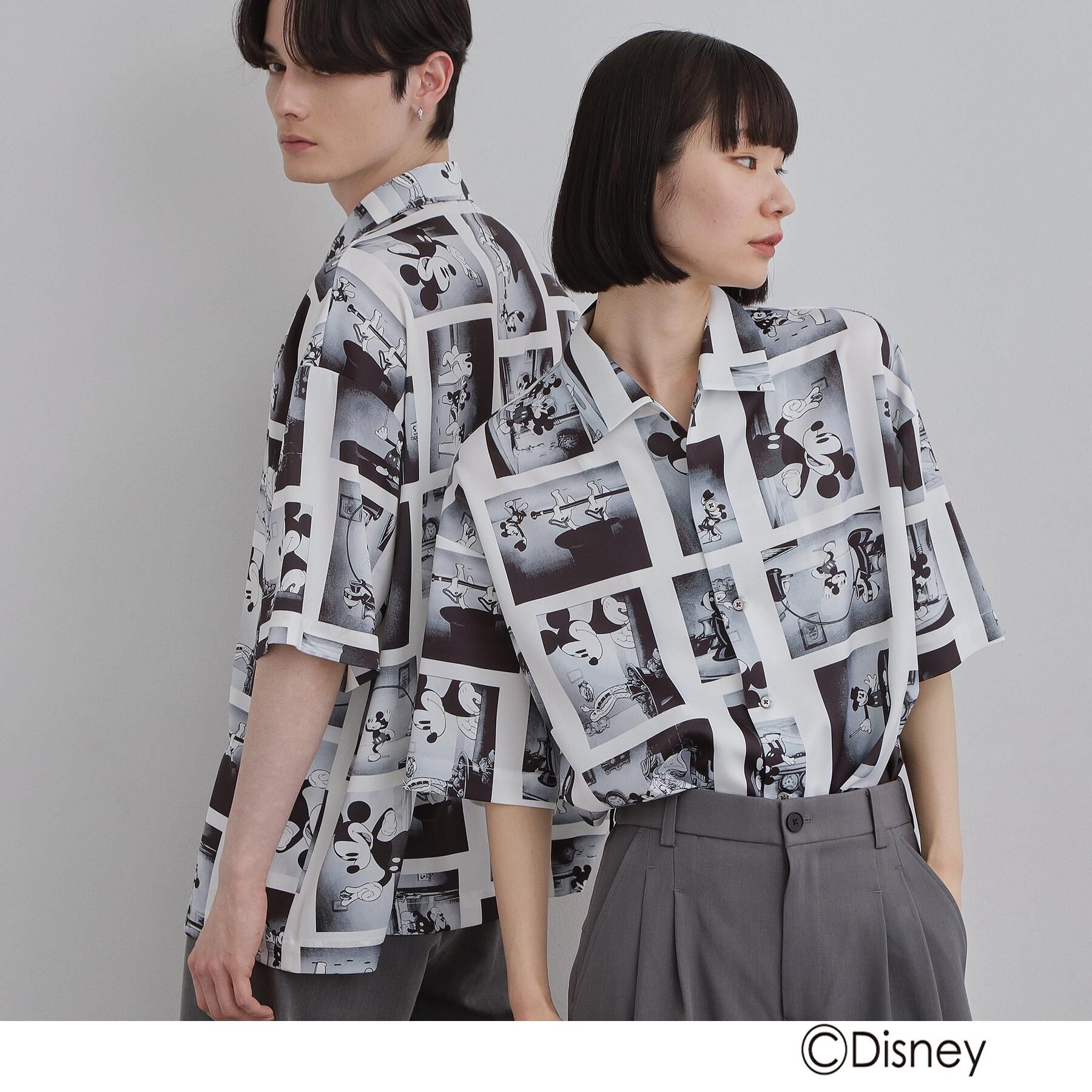 tk.TAKEO KIKUCHI「Disney capsule collection 総柄シャツ」|シャツ・ブラウス|