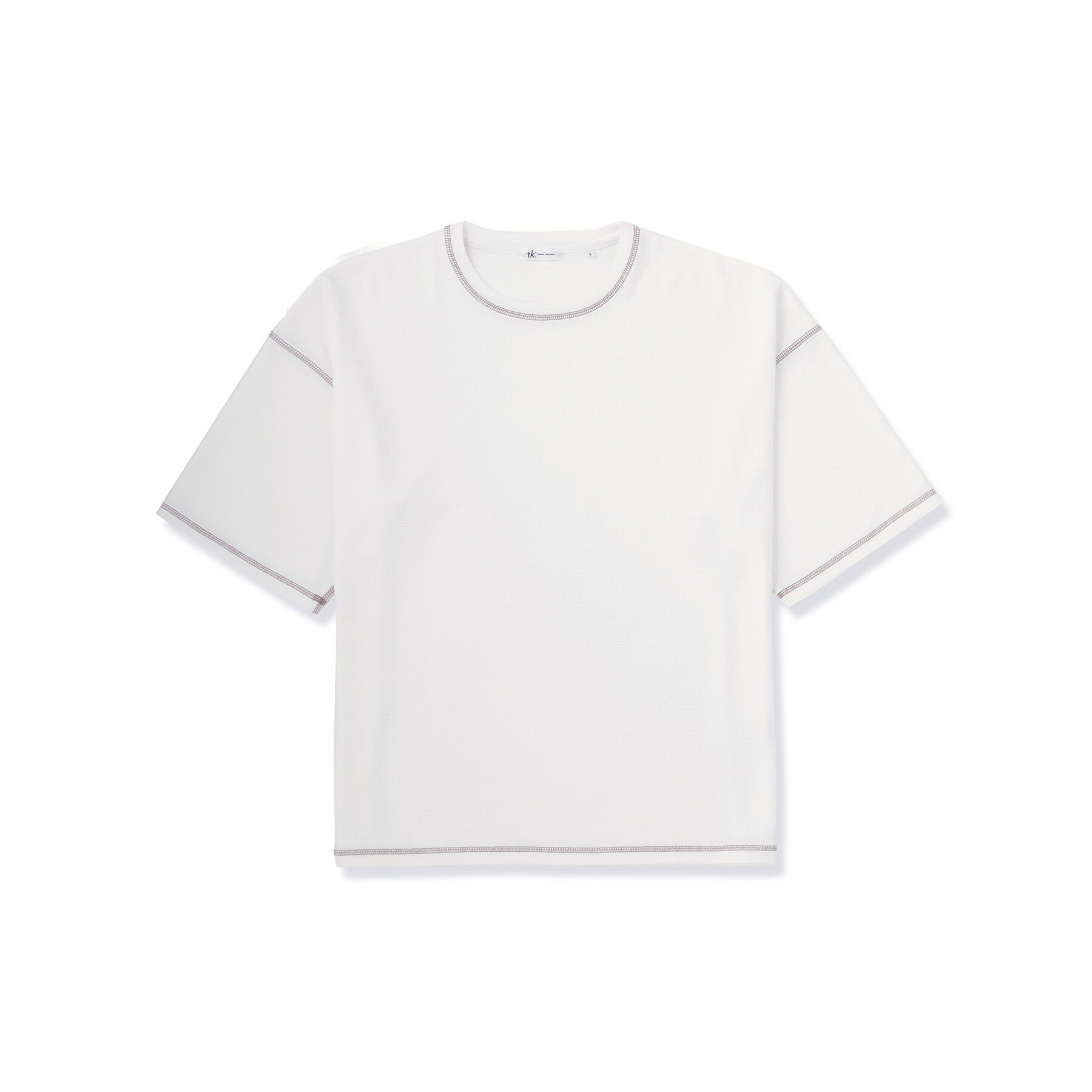 tk.TAKEO KIKUCHI「【気化熱冷却／涼しい】ワッフルカットソー」|Tシャツ・カットソー|