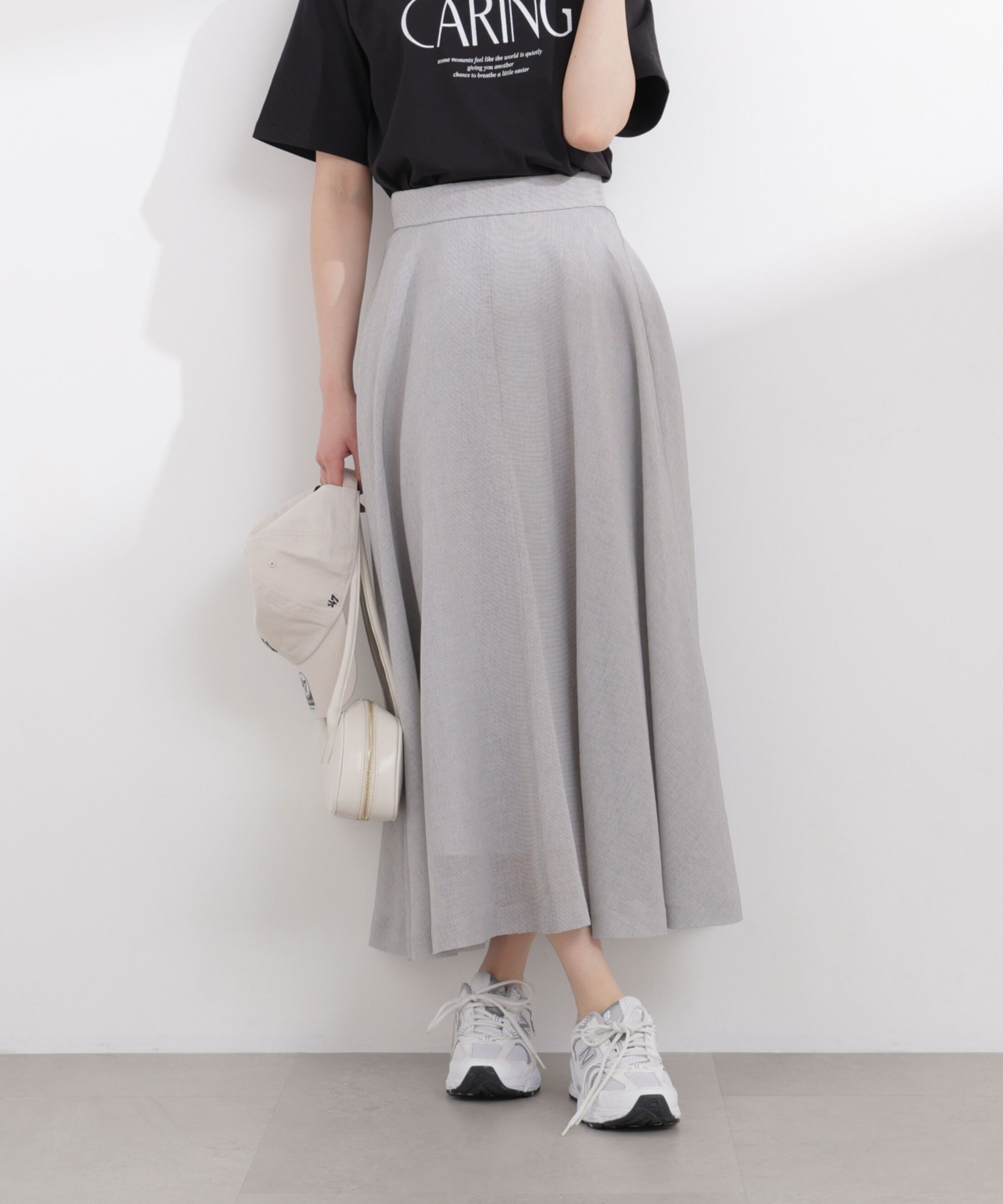 PROPORTION BODY DRESSING「メッシュサーキュラースカート 26SS」|スカート|