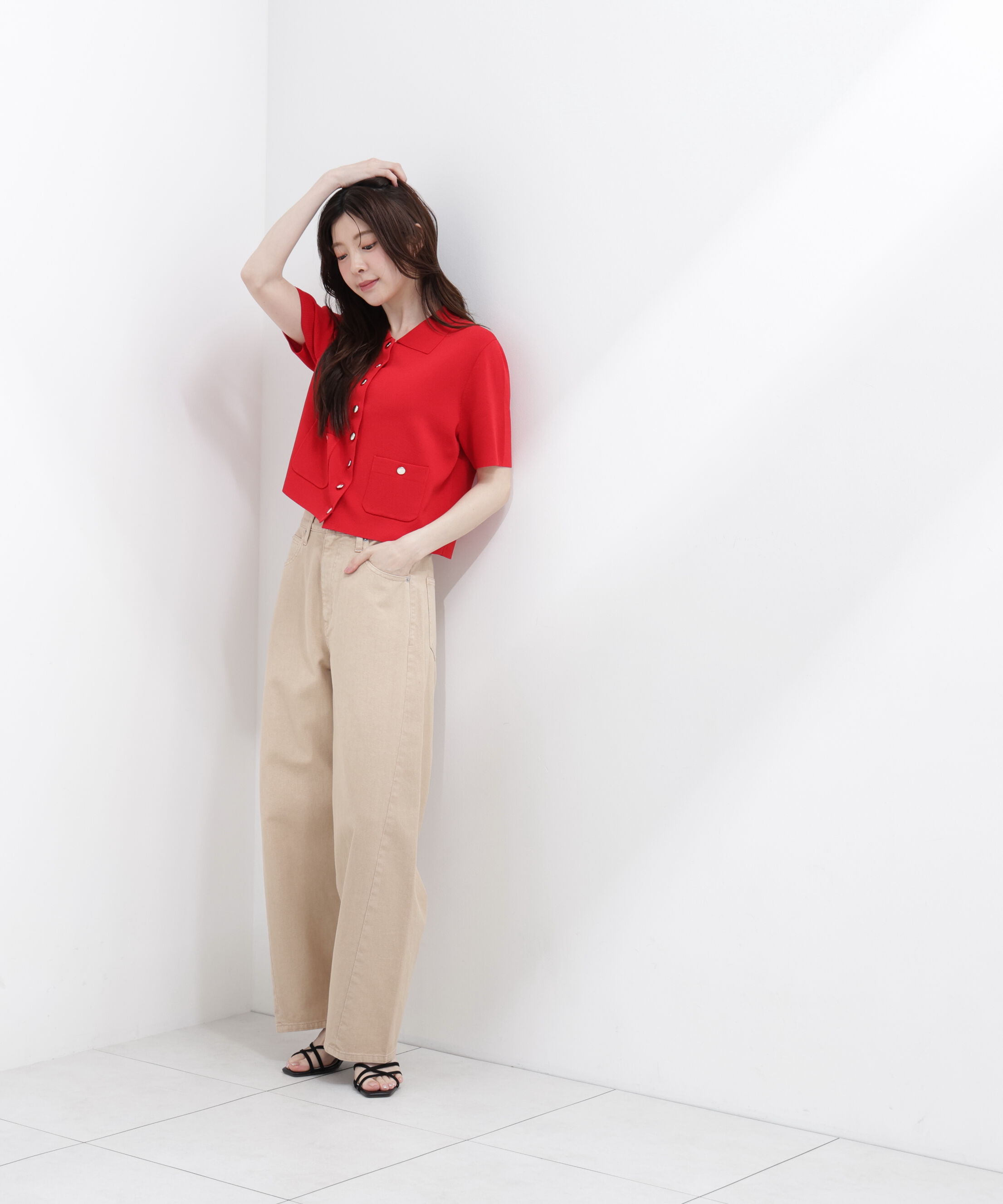 PROPORTION BODY DRESSING「〈a/mie〉ワイドバレルパンツ 26SS」|その他|