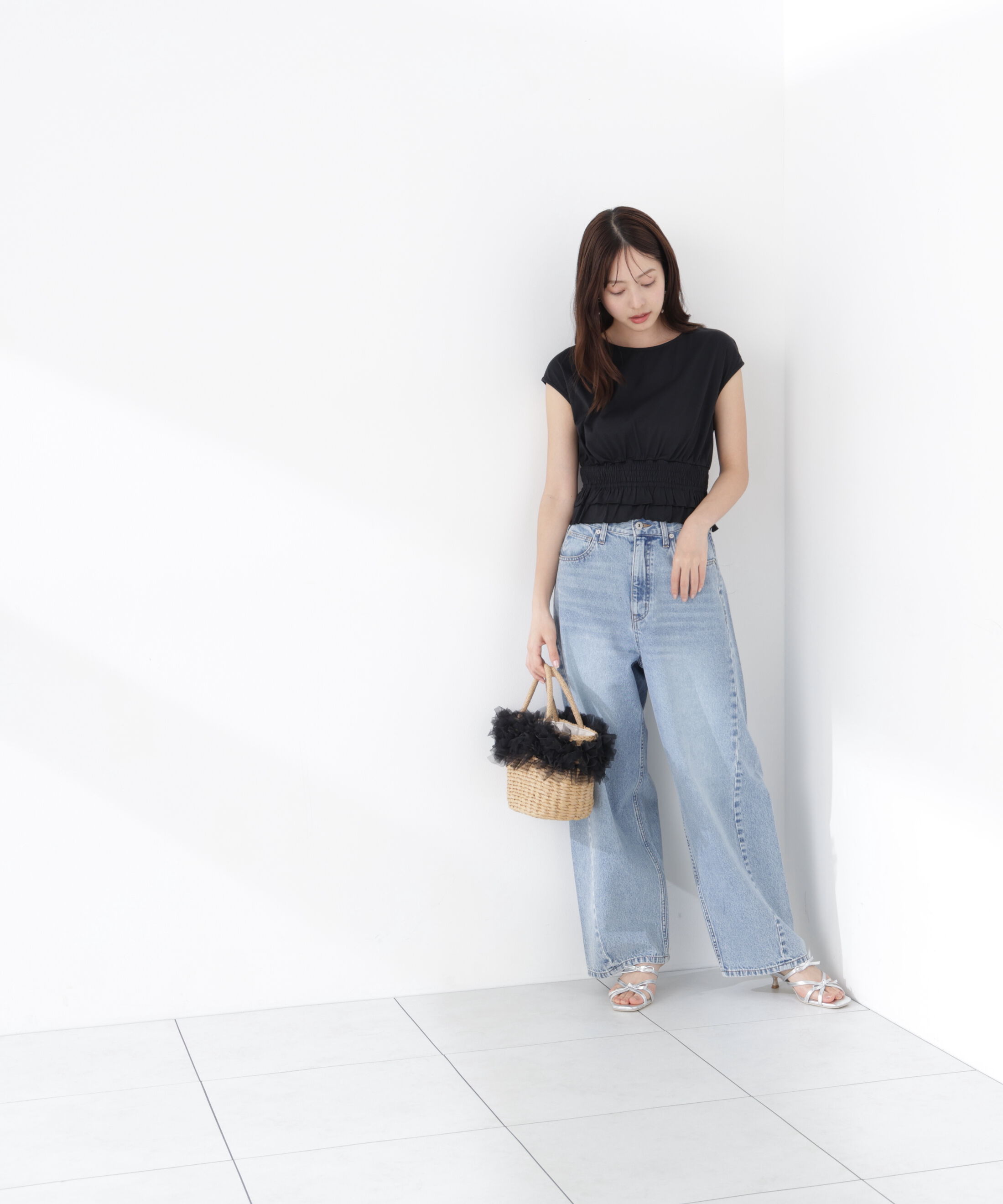 PROPORTION BODY DRESSING「〈a/mie〉ワイドバレルパンツ 26SS」|その他|
