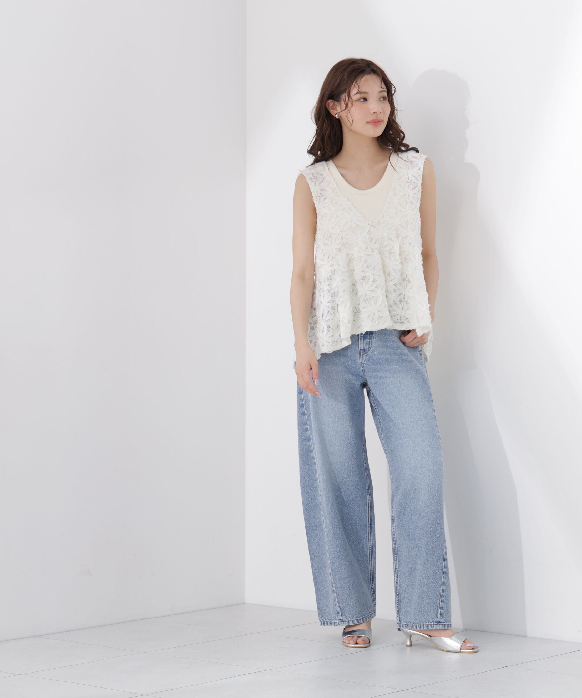PROPORTION BODY DRESSING「〈a/mie〉ワイドバレルパンツ 26SS」|その他|