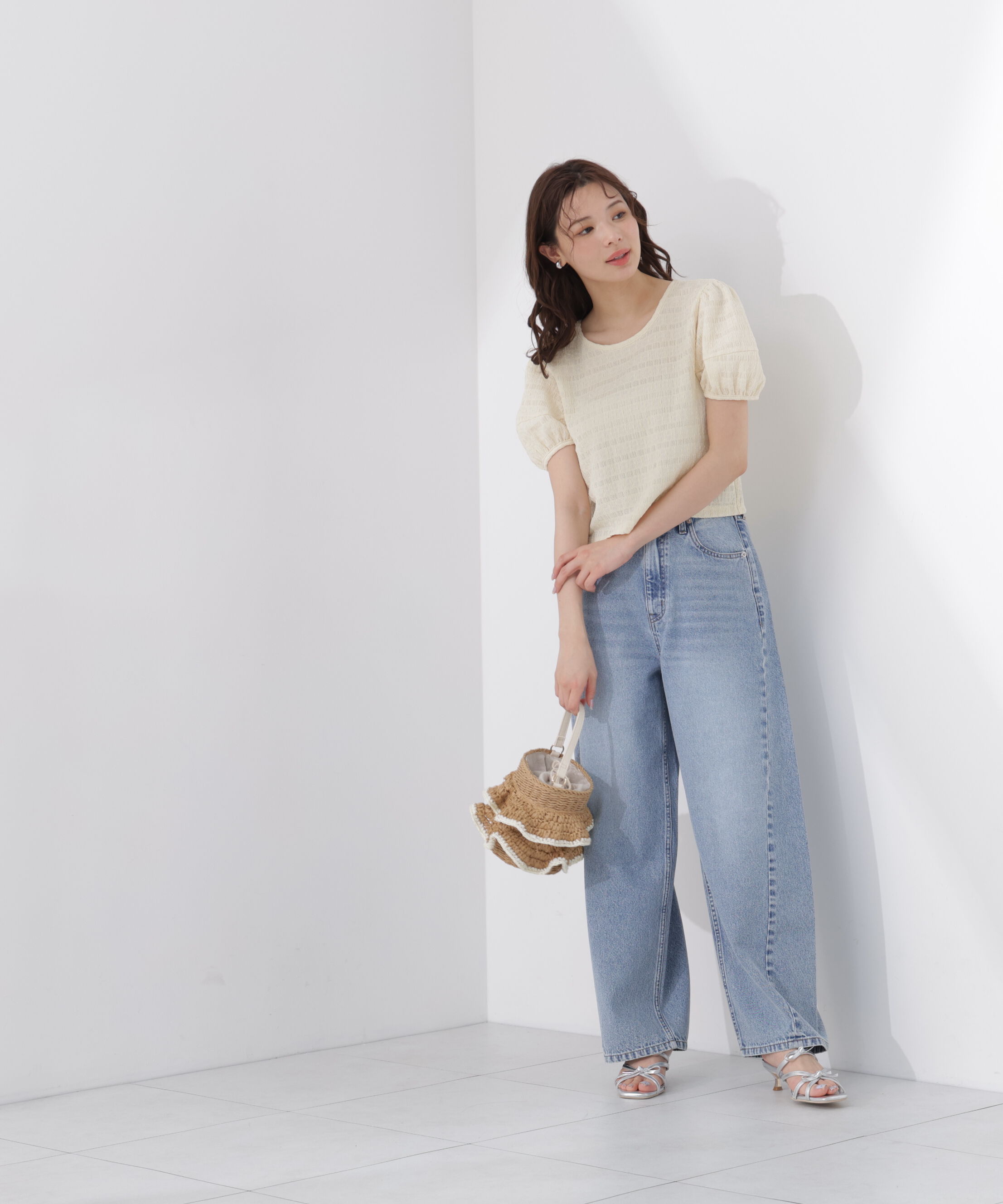 PROPORTION BODY DRESSING「〈a/mie〉ワイドバレルパンツ 26SS」|その他|