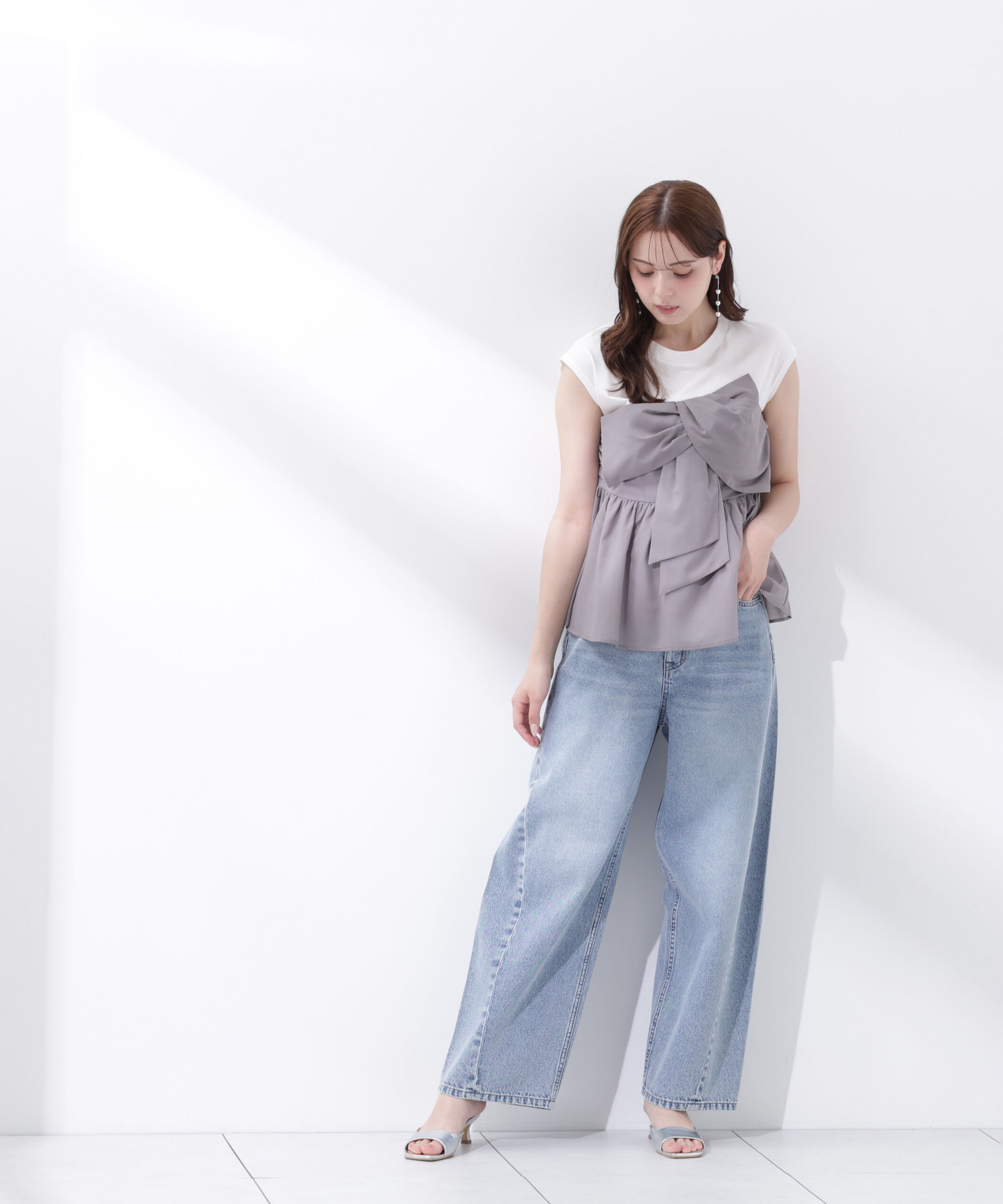 PROPORTION BODY DRESSING「〈a/mie〉ワイドバレルパンツ 26SS」|その他|