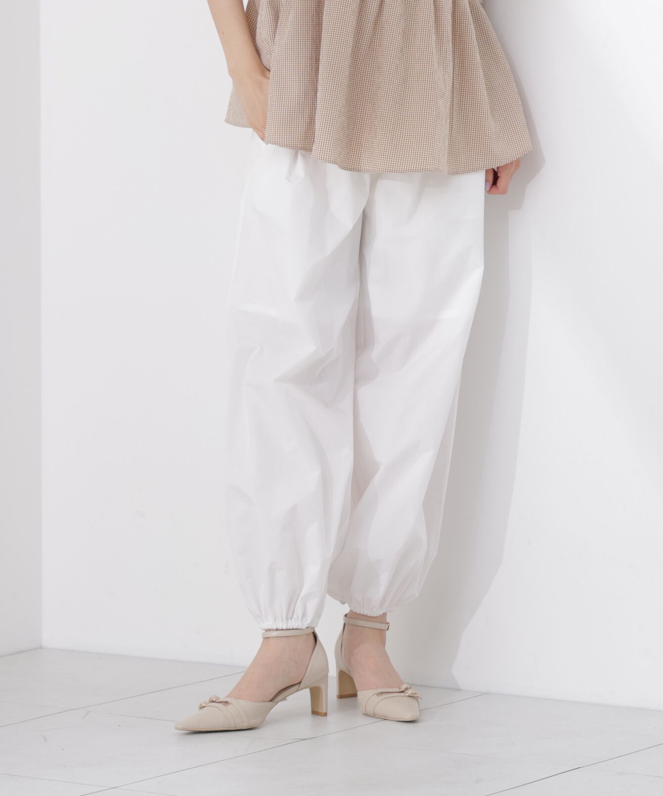 PROPORTION BODY DRESSING「〈a/mie〉イージージョガーパンツ」|その他|