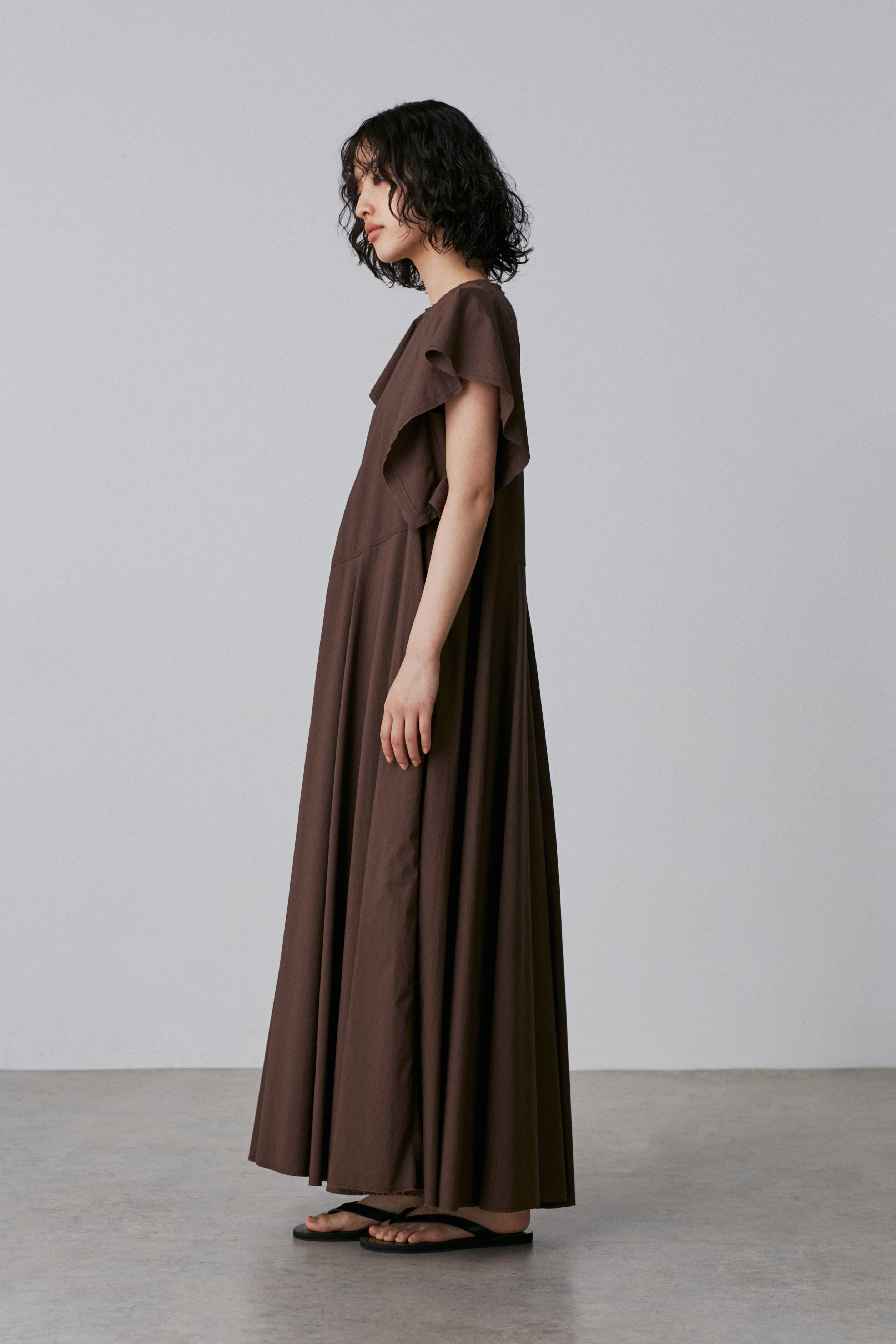YLEVE 「YLEVE / SUVIN COTTON TYPEWRITER ONE PIECE」|ワンピース|
