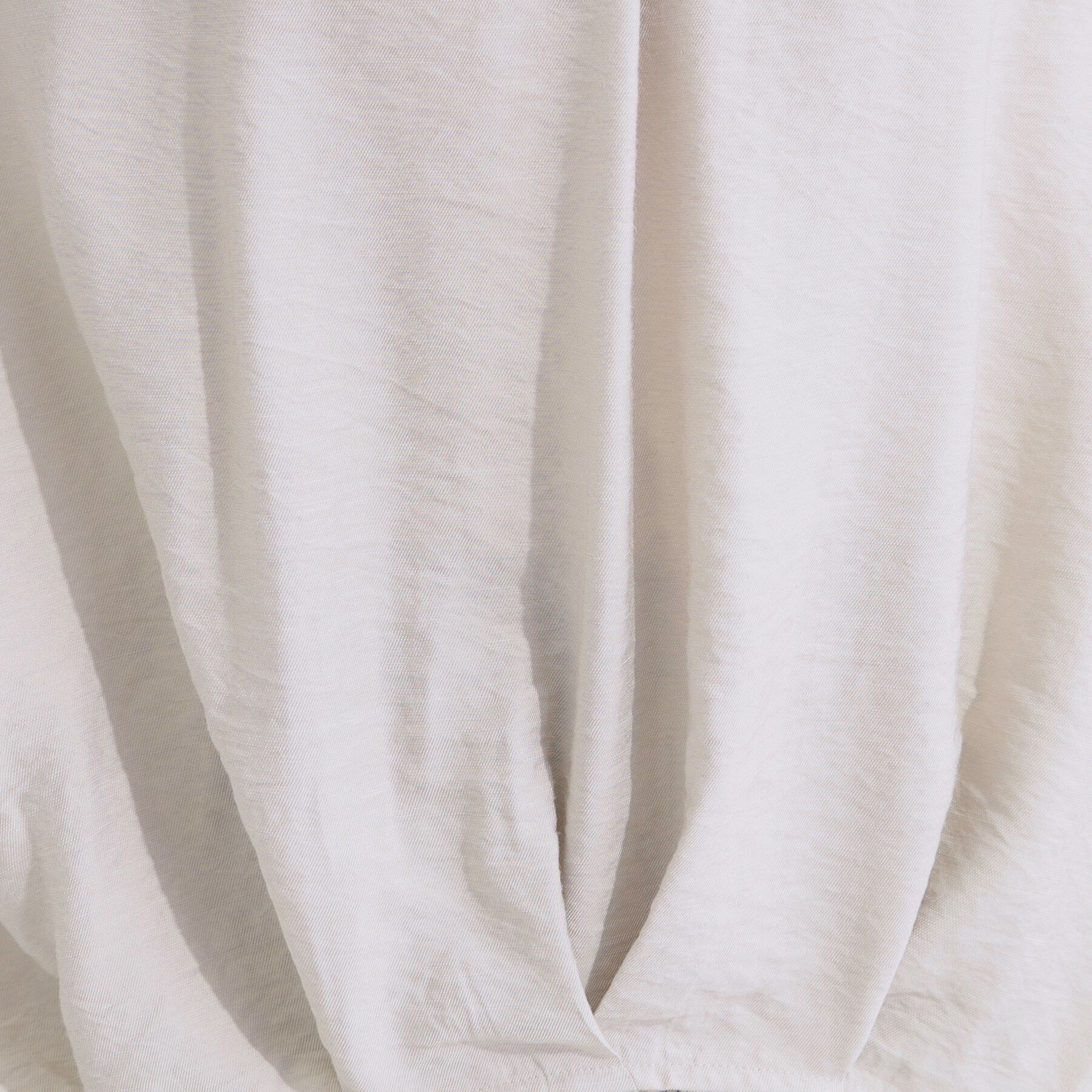 SHOO･LA･RUE「【ひんやり/S-LL/洗濯機可】インせず着られる 裾タック スキッパーシャツ」|シャツ・ブラウス|