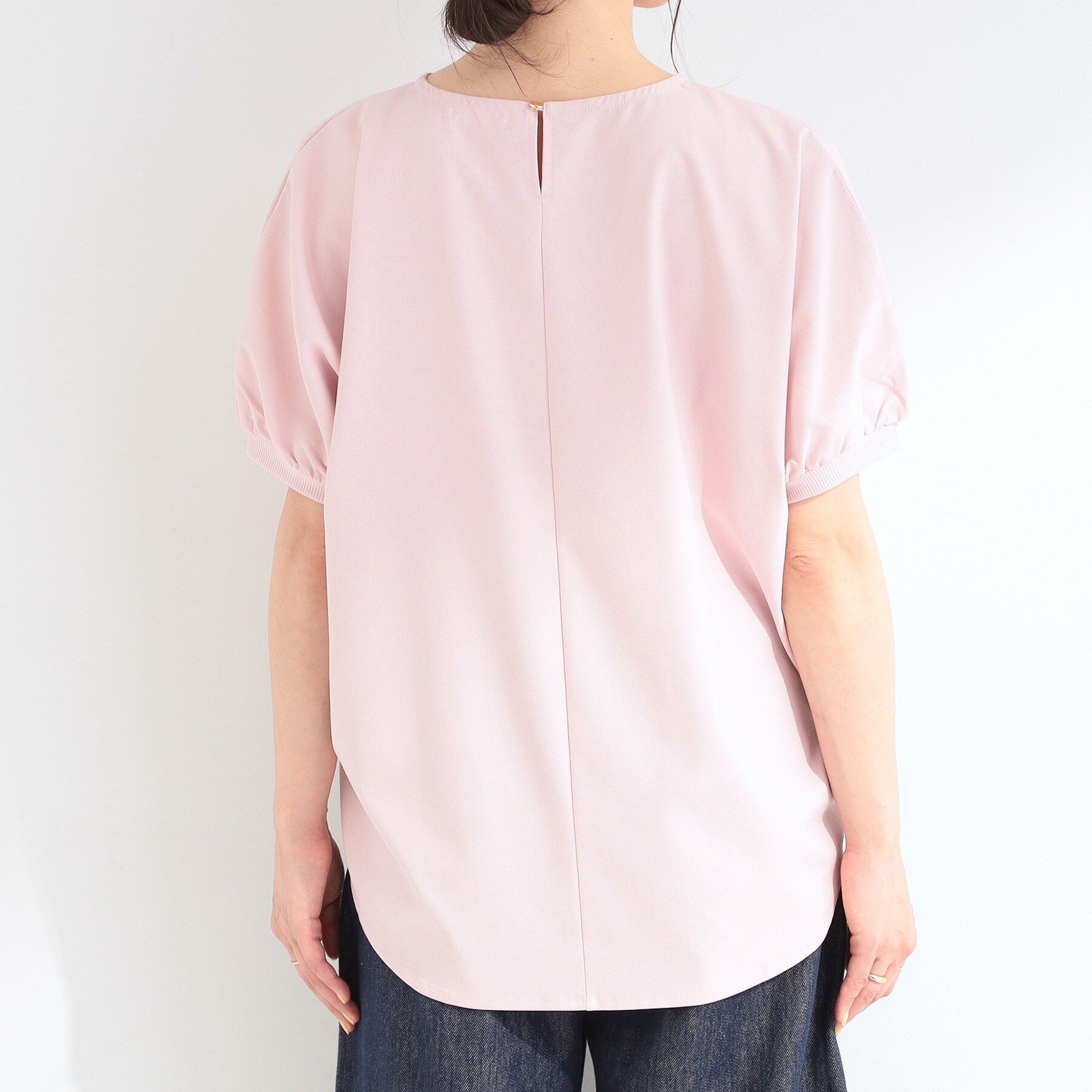 SHOO･LA･RUE「【ひんやり/洗濯後しわになりにくい】インせず着られる さらっとタッチのドルマンブラウス」|シャツ・ブラウス|