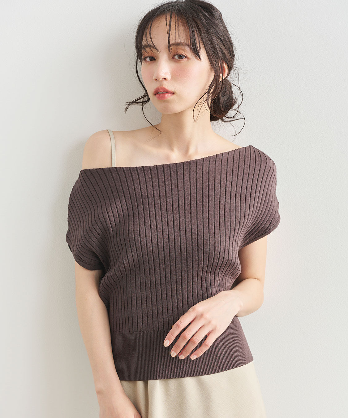COCO DEAL「ワイドリブゆるニットトップス」|ニット・セーター|
