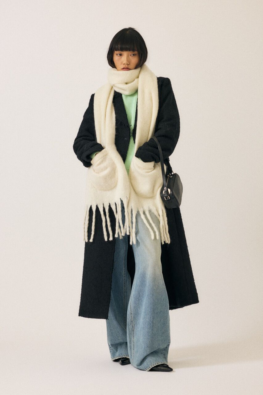 MOUSSY「CROSS WAIST WIDE STRAIGHT」|デニム|