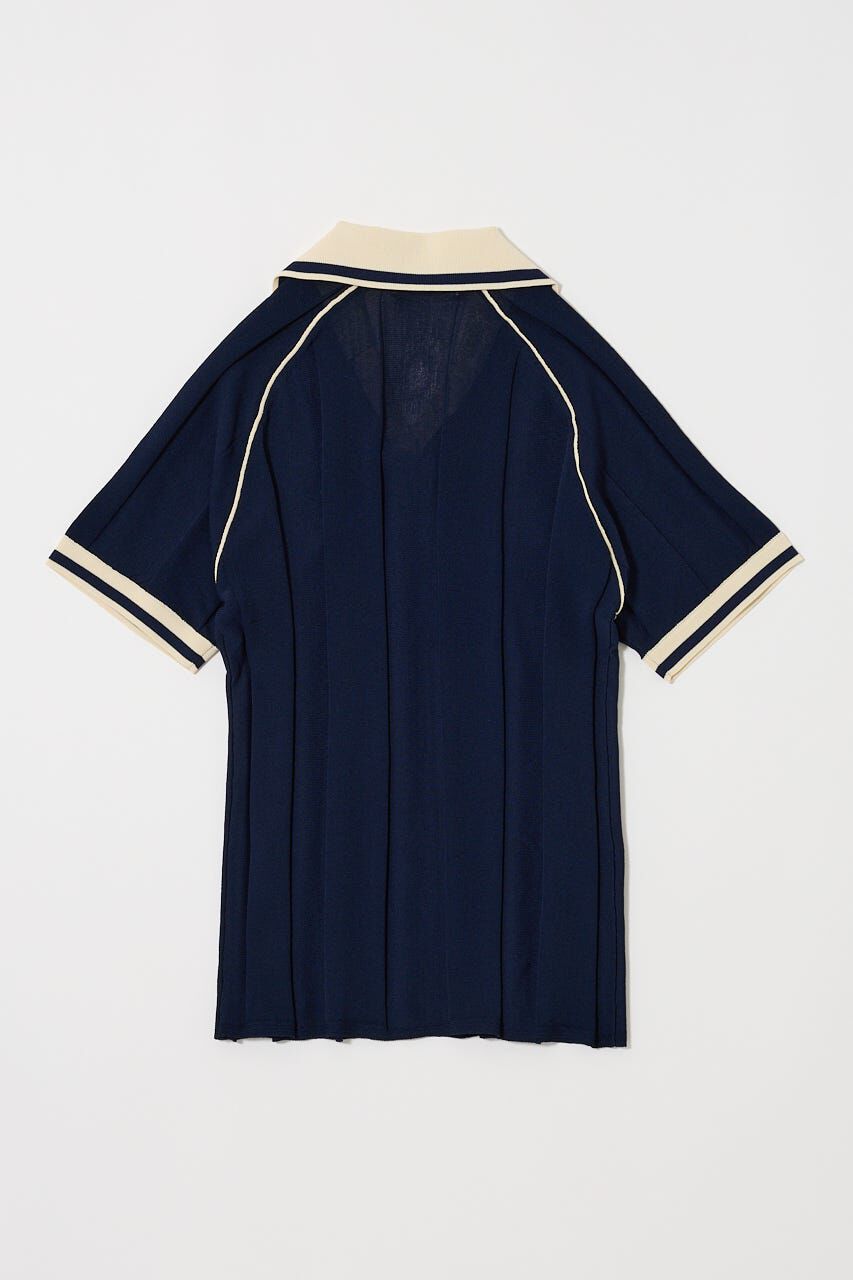 MOUSSY「H/S KNIT GAME シャツ」|ニット・セーター|