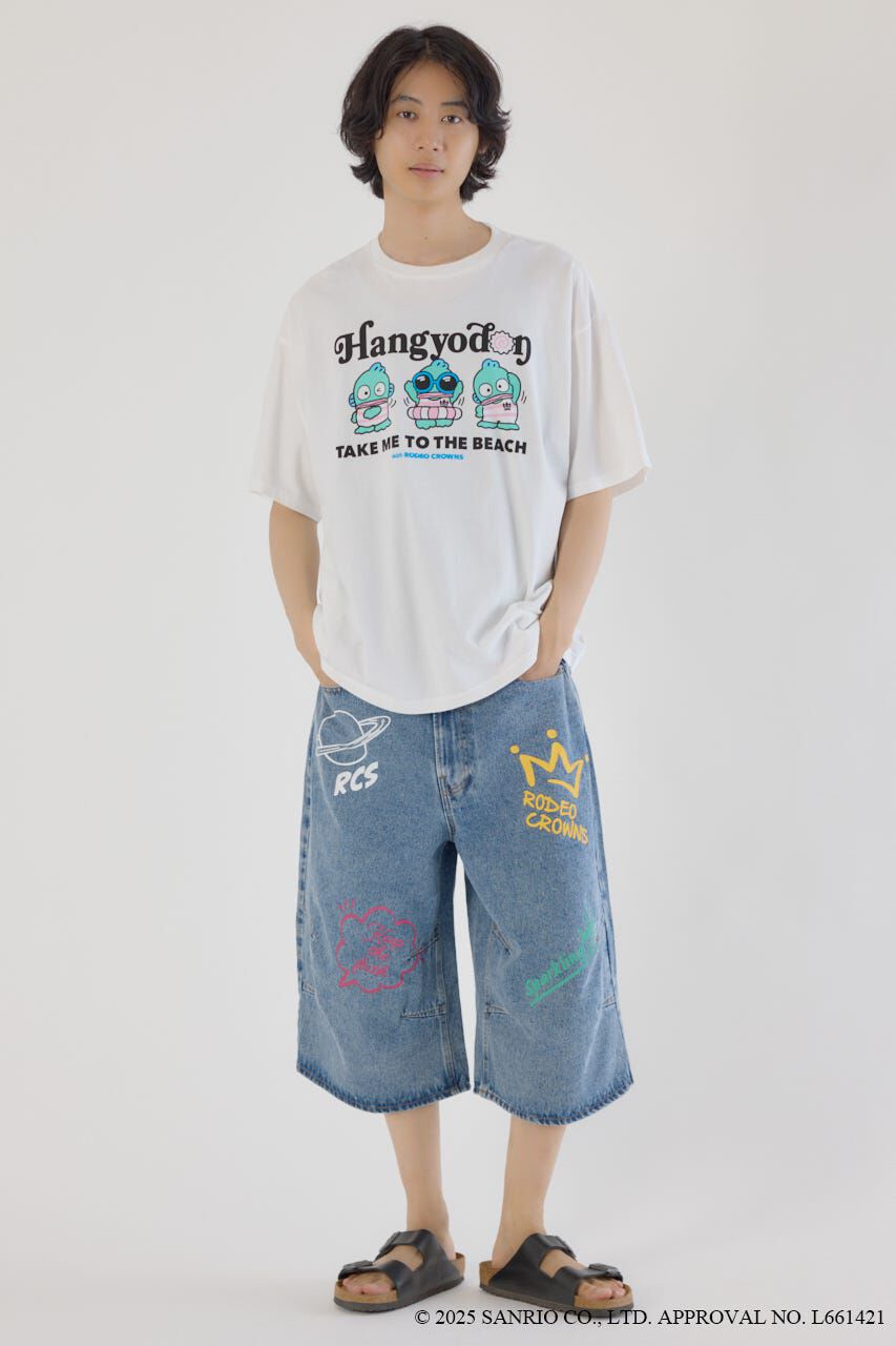 RODEO CROWNS「(サンリオキャラクターズ)ビーチハンギョドンTシャツ」|Tシャツ・カットソー|