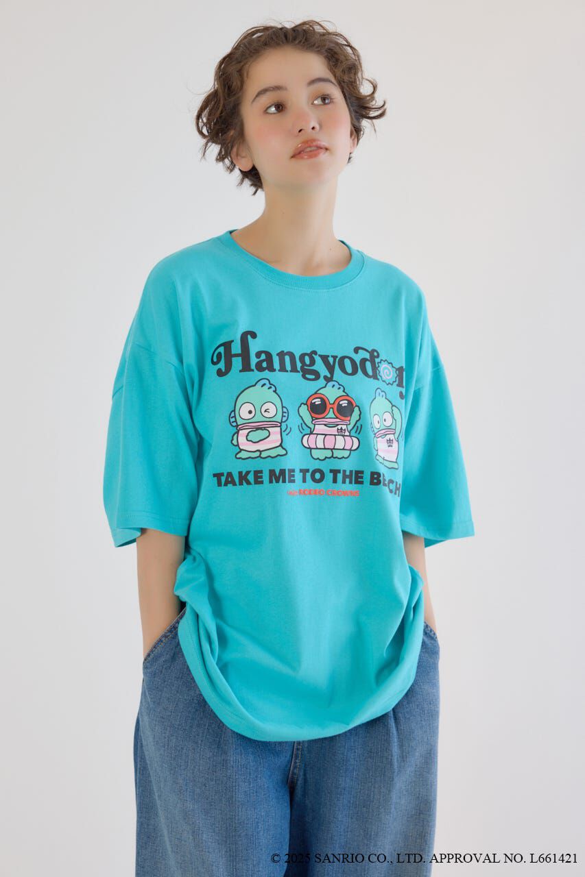 RODEO CROWNS「(サンリオキャラクターズ)ビーチハンギョドンTシャツ」|Tシャツ・カットソー|