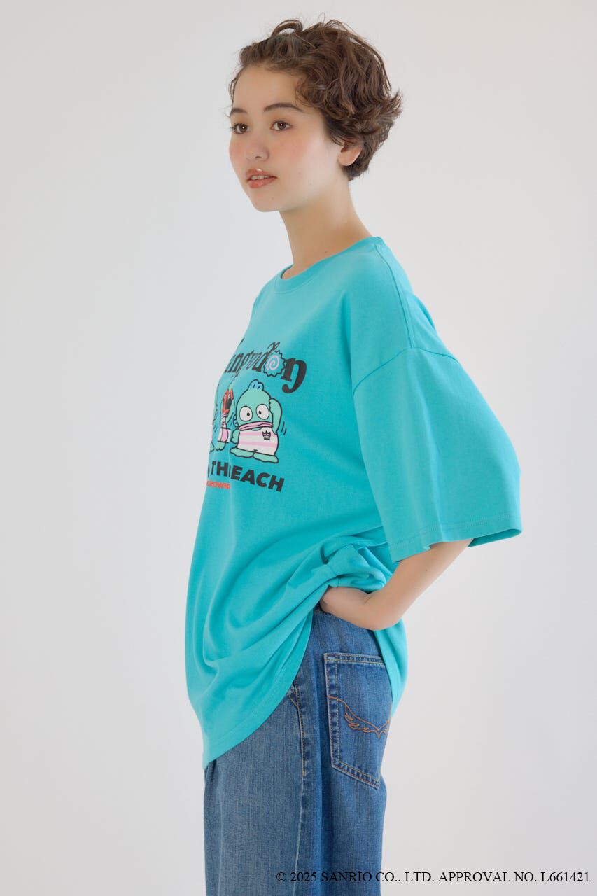 RODEO CROWNS「(サンリオキャラクターズ)ビーチハンギョドンTシャツ」|Tシャツ・カットソー|