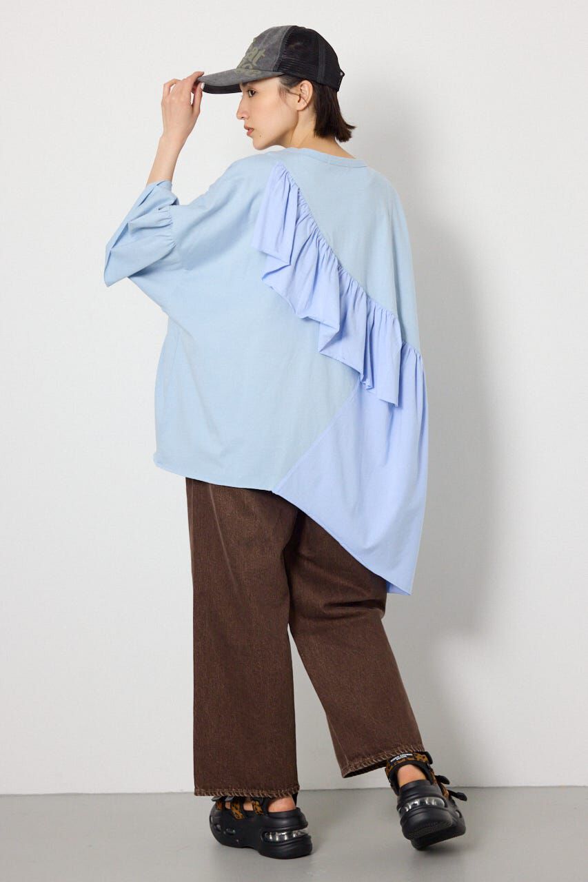 RODEO CROWNS「リメイクフリルフレアトップス」|Tシャツ・カットソー|